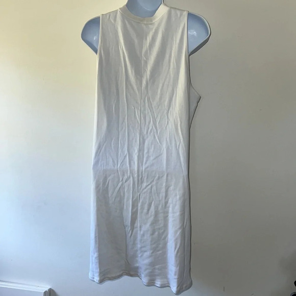 Pretty Little Thing Oversized White Sleeveless Dress Size 8 - Picture 4 of 8
